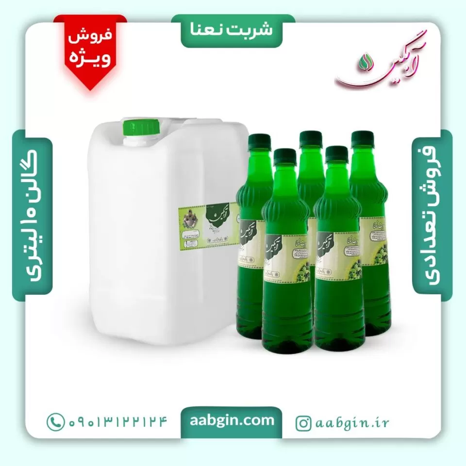 خرید عمده شربت نعنا، فروش عمده شربت نعنا، خرید کلی شربت نعنا